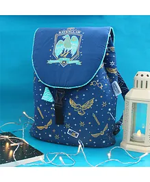 Silverlinen Official Warner Bros Harry Potter Causal Backpack Ravenclaw Blue - 13 Inches