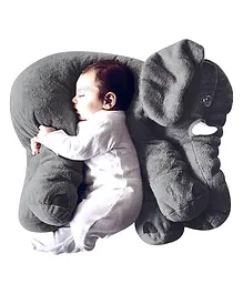 DearJoy Elephant Shaped Baby Pillow - Grey