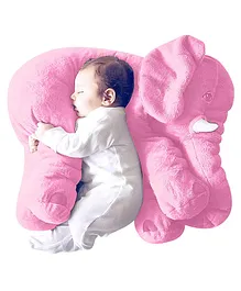 DearJoy Elephant Shaped Baby Pillow - Pink