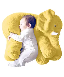DearJoy Elephant Shaped Baby Pillow - Yellow