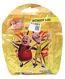 Motu Patlu Wonder Bag Pack Of 6 - Yellow