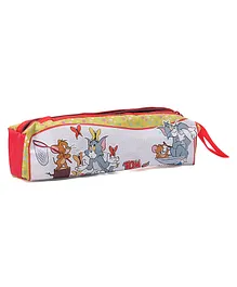 Tom & Jerry Pencil Pouch - White Yellow (Color May Vary)