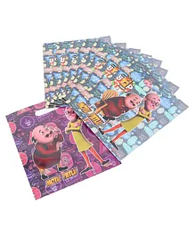 Motu Patlu Small Theme Party Bags Multicolour - Pack of 10
