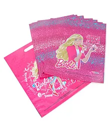 Barbie Big Size Theme Party Bags Pink - Pack Of 10