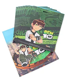 Ben 10 Small Theme Party Bags Multicolor - Pack of 10