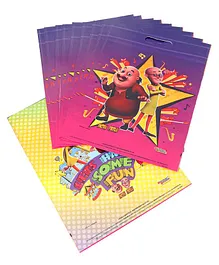 Motu Patlu Small Theme Party Bags Multicolor - Pack of 10