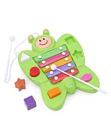 Prime Butterfly Xylophone & Shape Sorter - Green