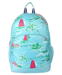 All for Color Island Time Backpack Multicolor - 18 Inches