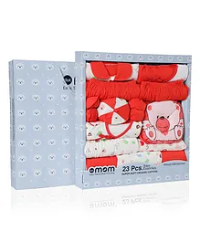 Dotmom Cotton Essential Kit Pack of 23 - Red