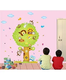 Syga Tree Wall Sticker - Multicolor