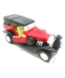 FunBlast Diecast Pull Back Power Friction Vintage Model Toy Car - Red