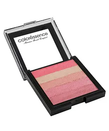 Coloressence Shimmer Brick Compact Multi-Purpose Pearl Pigmented Highlighter and Blusher Palette Nectar - 15 gm