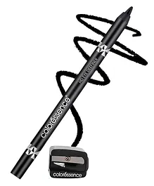 Coloressence HD Waterproof Kohl Pencil with Free Sharpener Black - 1.2 gm
