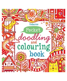 Pocket Doodling & Colouring Book - English