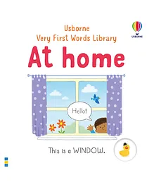 Usborne Very First Words Library At Home - English