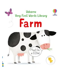 Usborne Very First Words Library Farm - English