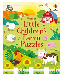 Usborne Little Children's Farm Puzzles Book - English 