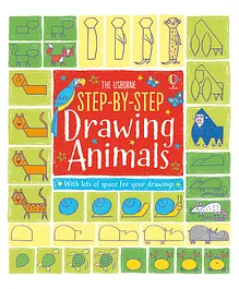 Usborne Books Step By Step Drawing Animals - English 