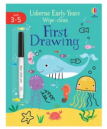Usborne Early Years Wipe Clean First Drawing - English