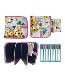 StarAndDaisy Doodle Book With Erasable Colors - Pink