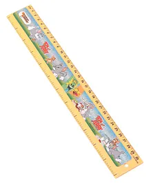 Tom and Jerry Printed Scale - Length 30 cm (Color and Print May Vary)