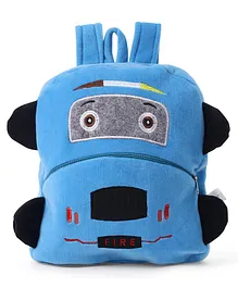 Toytales Soft Toy Bag Car Design Blue - 15.75 Inches