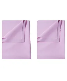 Enfance Nursery Fast Dry Baby Mat Small Pack Of 2 - Pink