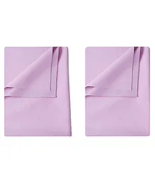 Enfance Nursery Fast Dry Baby Mat Medium Pack Of 2 -   Pink