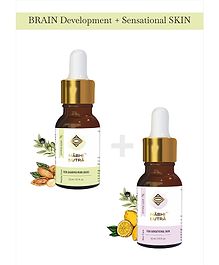 Nabhisutra Belly Button Oil For Brain Development And Sensational Skin Pack of 2 - 15 ml each