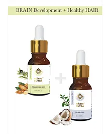 Nabhisutra Belly Button Oil For Brain Development And Healthy Hair Pack of 2 - 15 ml each