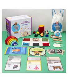 The Brainy Bear Store Early Skills Activity Box - Multicolour