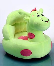 Babyhug Giraffe Shaped Soft Seat - Green