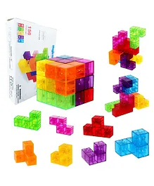 Party Propz Magnetic Building Blocks  Multicolor - 7 Pieces