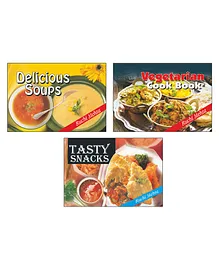  Ruchi Mehta Soups And Snacks Cookery Books Set of 3 - English 