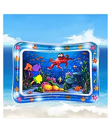 Planet of Toys Inflatable Water Filling Playmat Dolphin Print - Blue