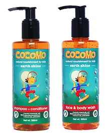 Cocomo Earth Shine Shampoo & Body Wash 600 ml