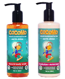 Cocomo Earth Shine Body Wash & Moisturizer 600 ml