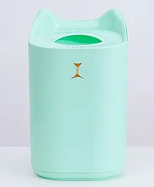 KolorFish HM 03 Mist Humidifiers 3.3L Dual Nozzles Quiet Operation Auto Shut Off 7 Color Changing Night Light Home Baby Large Room - Green