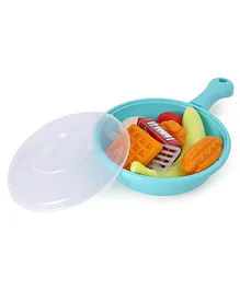 Itoys Frypan Breakfast Playset Pack Of 8 - Multicolor