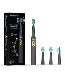 IZI White Ultra Sonic Whitening Electric Toothbrush with 5 Brushing Modes - Grey