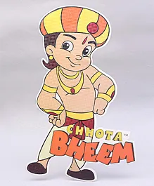 Sticker Bazaar Chota Bheem Medium Cutout Sticker - Multicolor