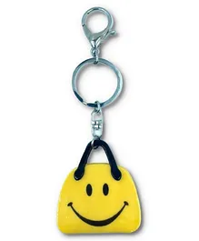 Vast Smiley Keychain Bag Shape - Yellow 