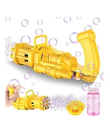 VParents Gatling Machine Bubble Gun Toy - Yellow