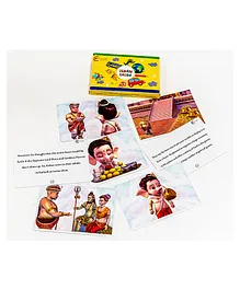 Braiin Foods Mythological Stories Flash Cards Set - Pack of 41