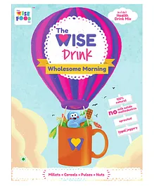The Wise Food Wholesome Instant Morning Chocolate Health Drink Mix - 200 gm