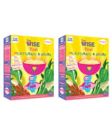 The Wise Food Multigrain & Herbs Porridge Mix with Natural Immuno-Boosters Pack of 2 - 250 gm Each