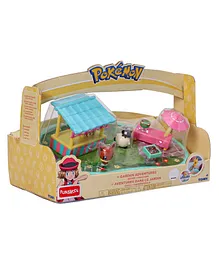 Pokemon Gardens Adventures Doll House and Furniture - Blue