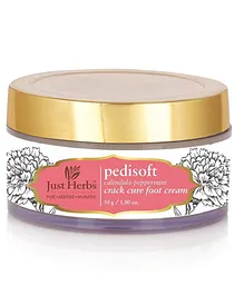 Just Herbs Pedisoft Calendula Peppermint Crack Cure Foot Cream - 50 gm