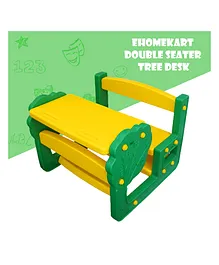 Ehomekart School Activity Study Desk - Yellow Green 