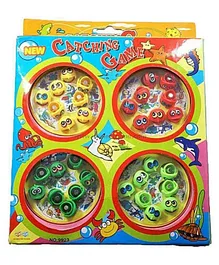 SANJARY Fish Catching Game - (Colour May Vary)